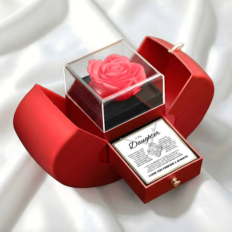 'To My Daughter' Eternal Rose Box