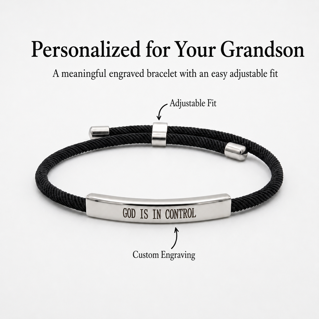 Grandson Faith & Strength Bracelet