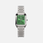 Silver / Green