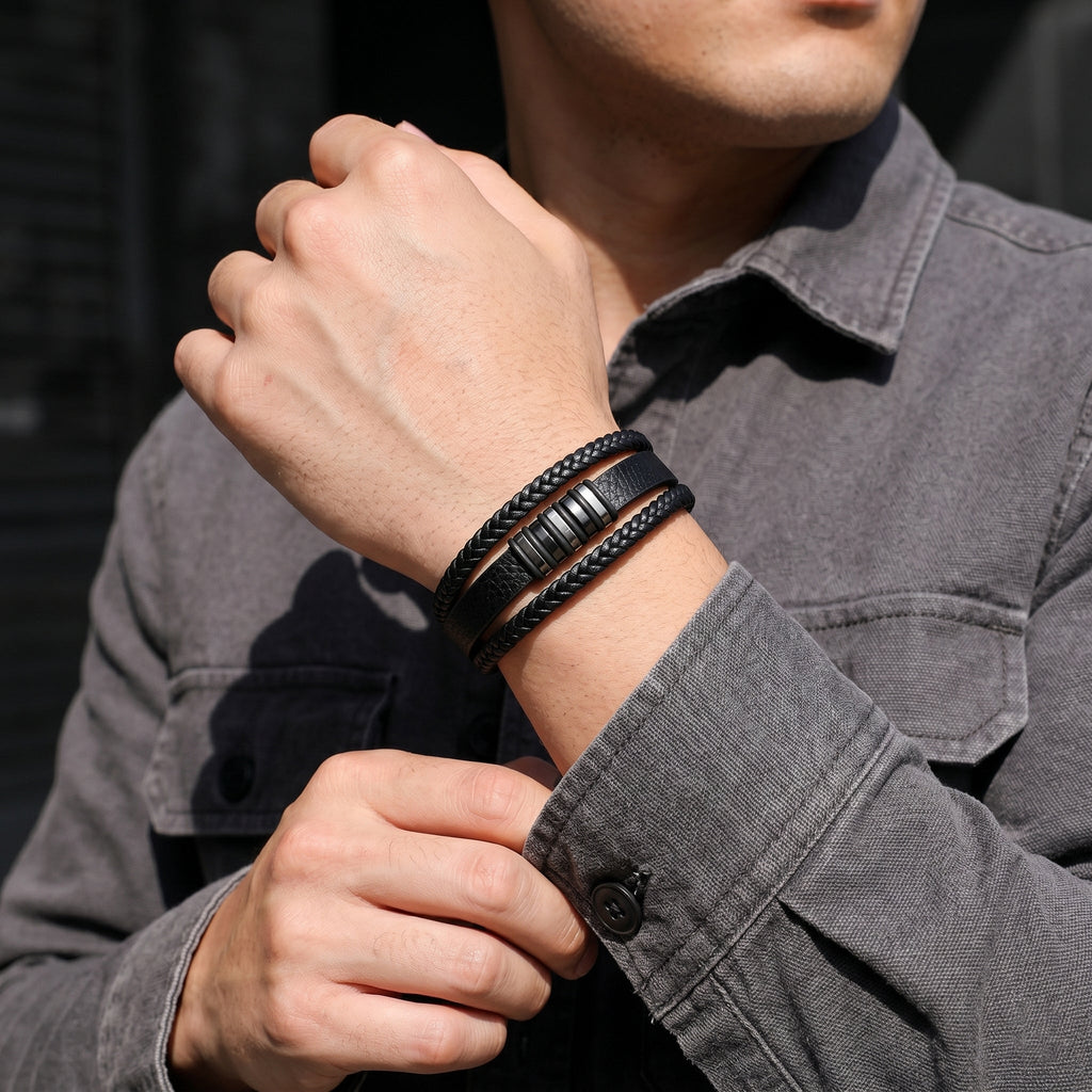 To My Son - You Are Never Walking Alone Bracelet