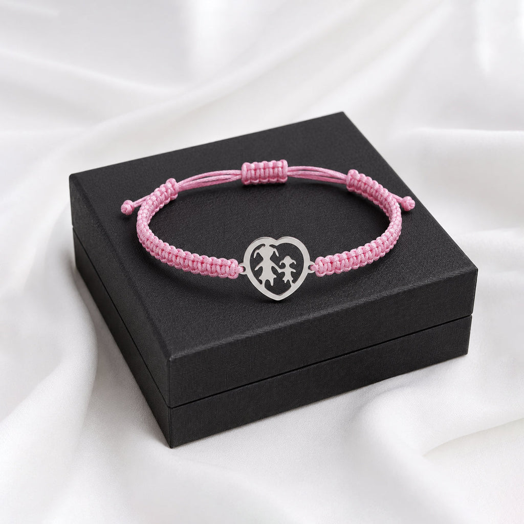 To My Daughter Forever My Heart Bracelet