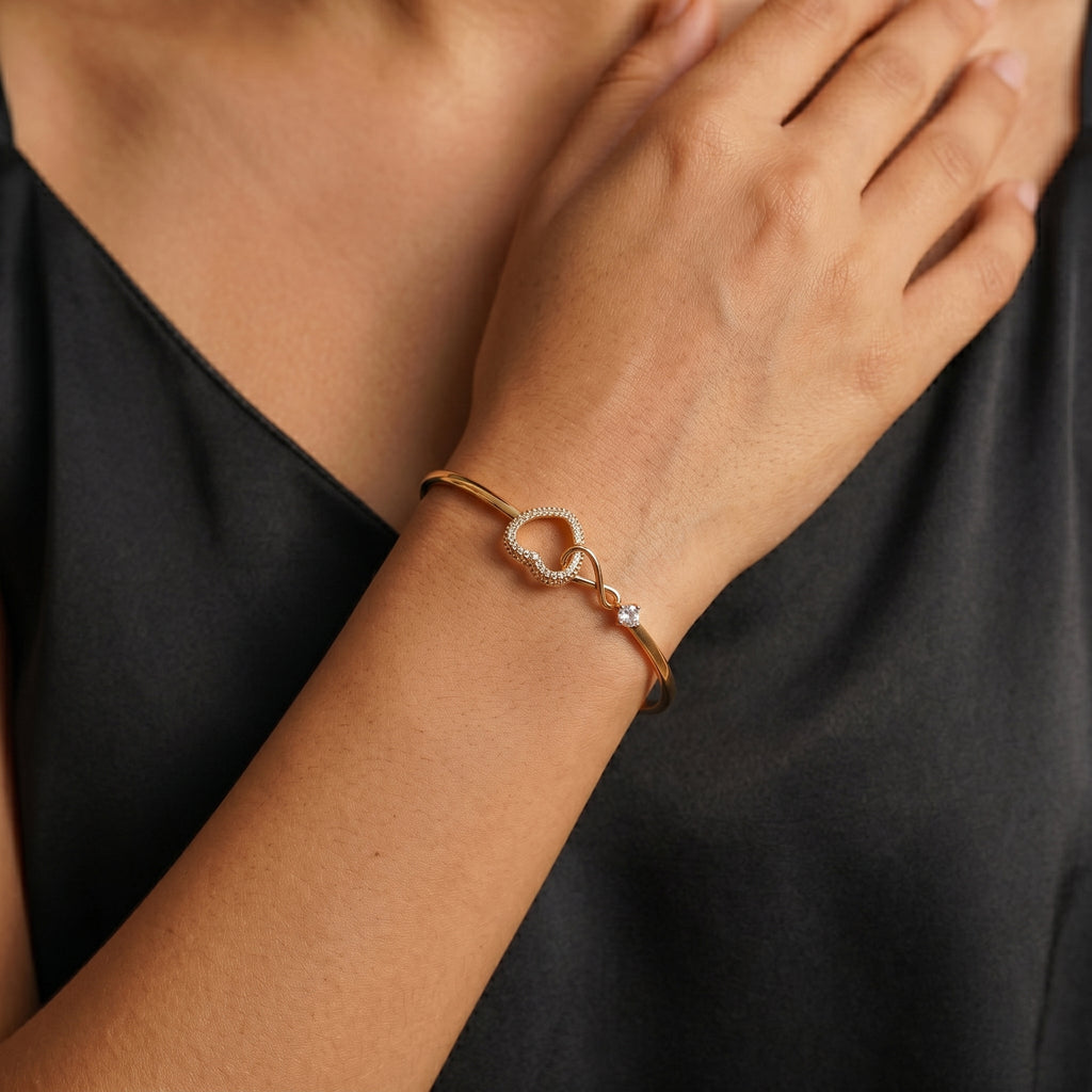 To My Daughter Linked Forever Bracelet
