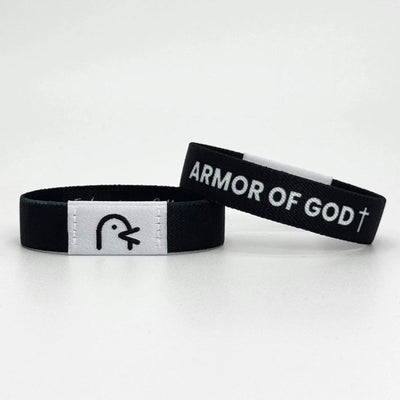 Armor Of God band, pattern side and message side