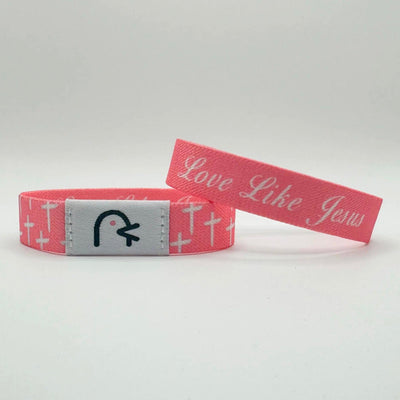 Love Like Jesus band, pattern side and message side