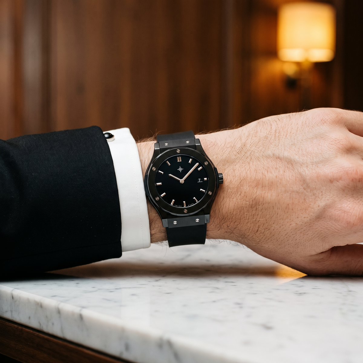 Fusion 42mm Ceramic – Onyx