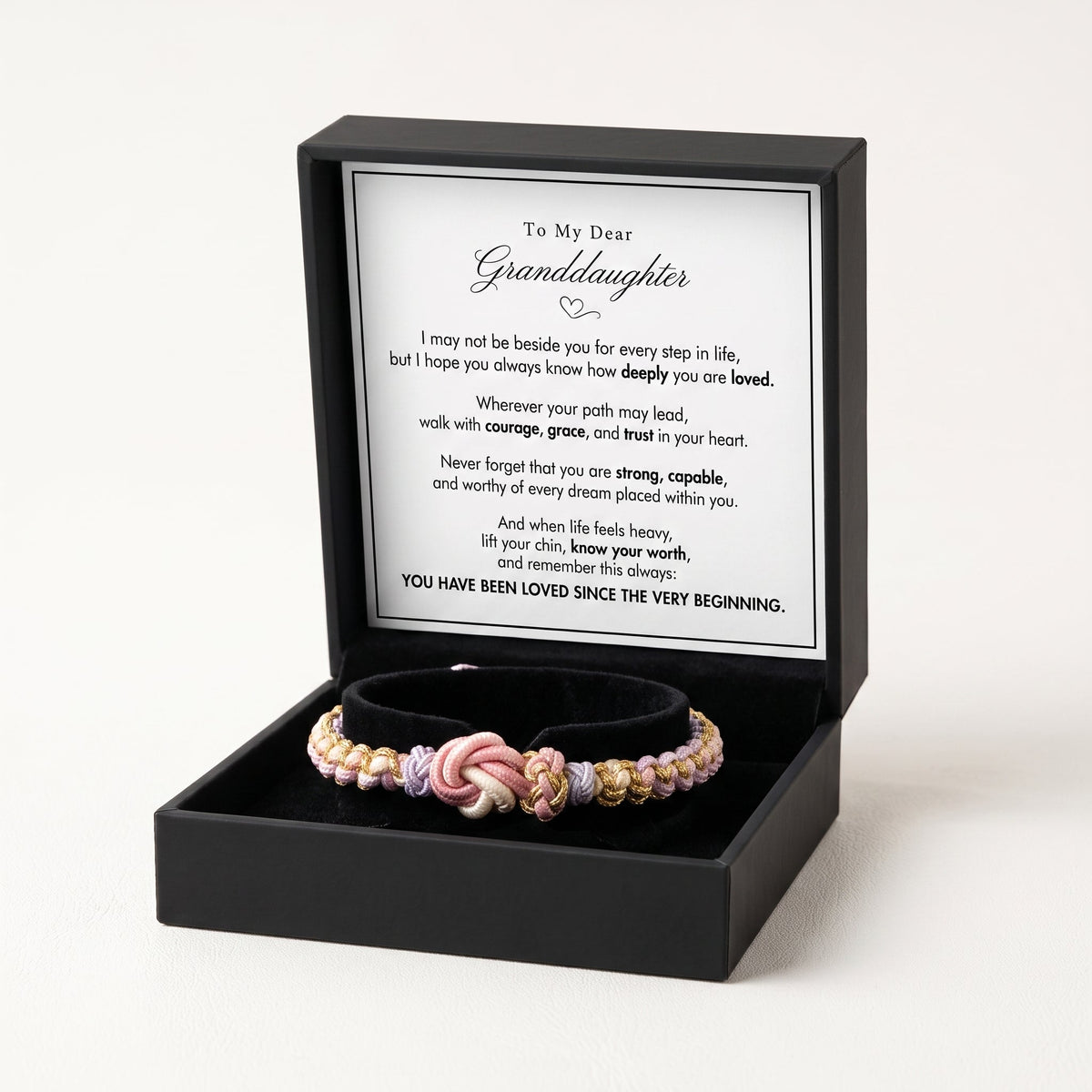 Granddaughter Everlasting Love Bracelet