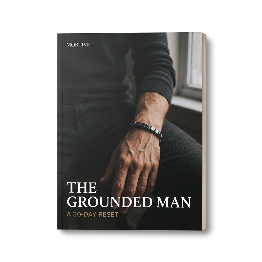 The Grounded Man — book cover standing