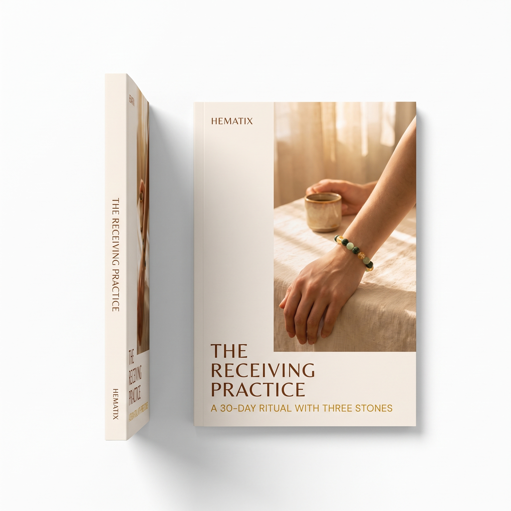The Receiving Practice — book front and spine