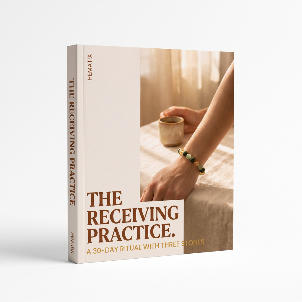 The Receiving Practice — book three-quarter angle
