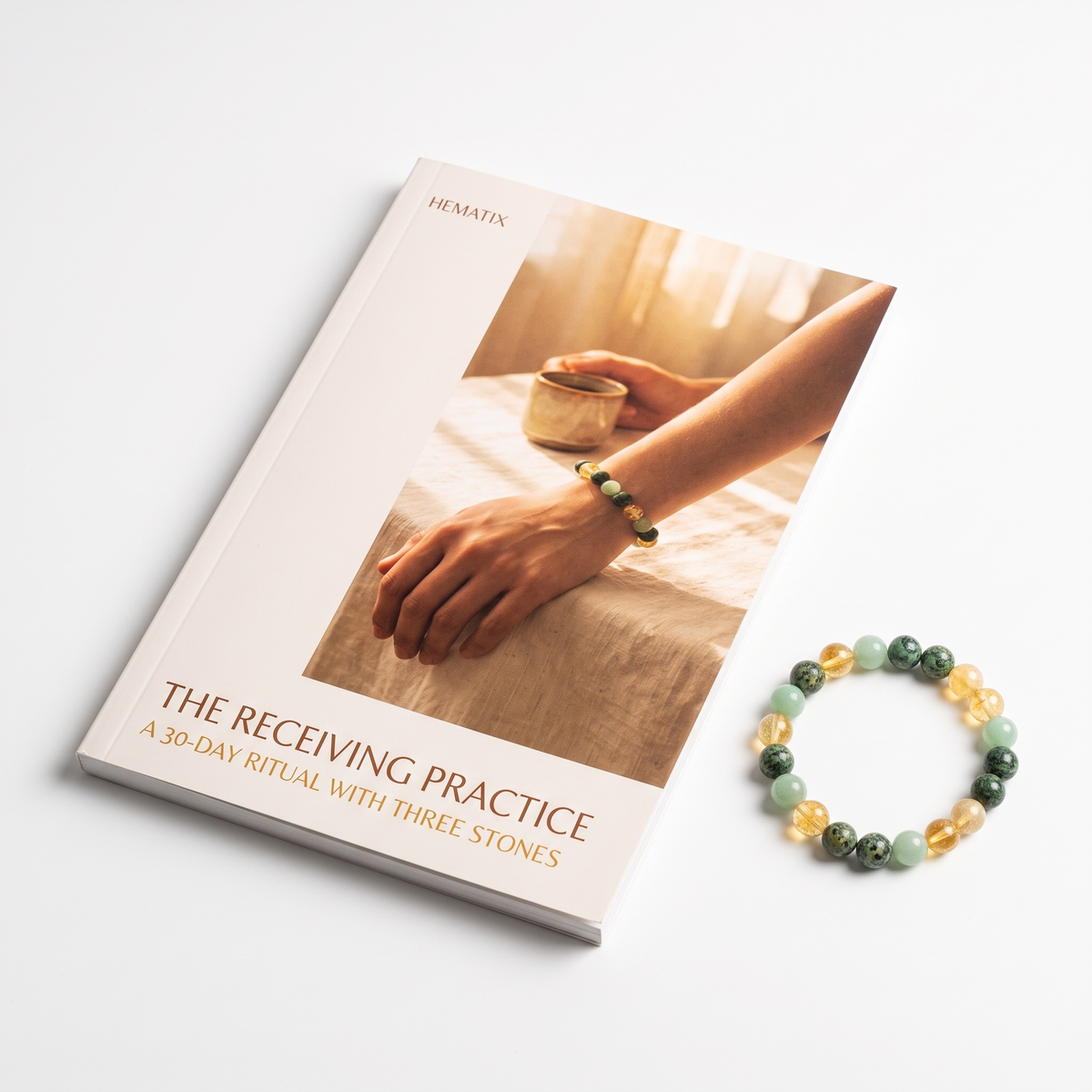 The Receiving Practice — book with the Abundance Bracelet