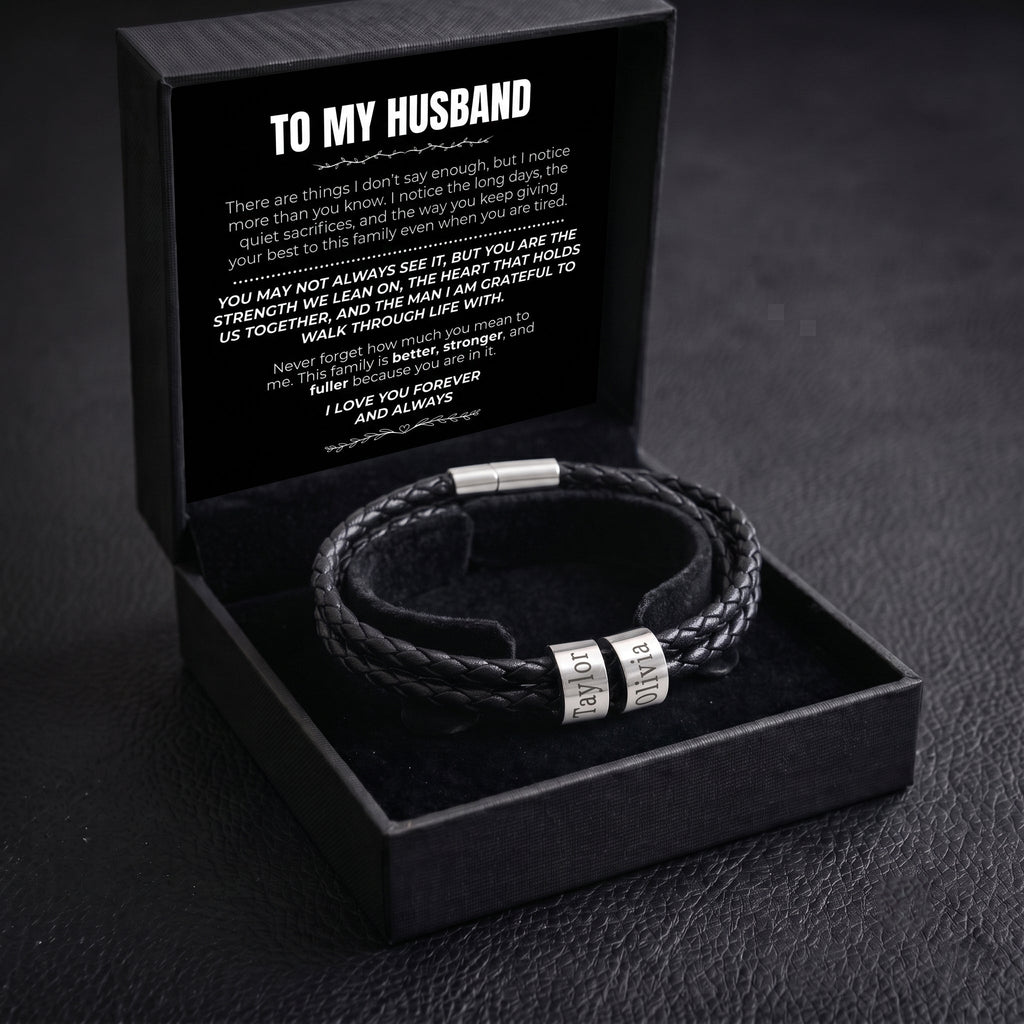 Forever By Your Side Bracelet - To My Husband