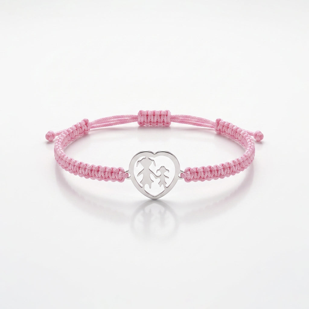 To My Daughter Forever My Heart Bracelet