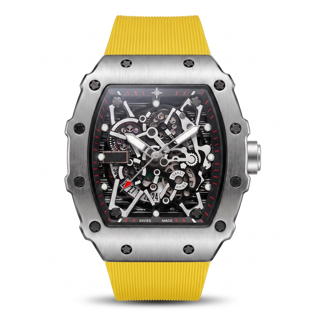 R-Series 44mm – Argent Saffron