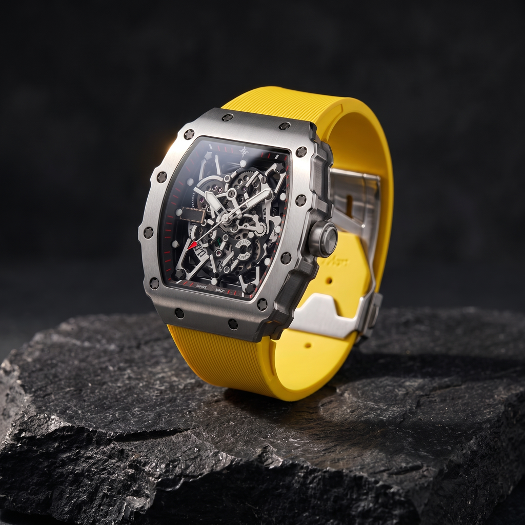 R-Series 44mm – Argent Saffron