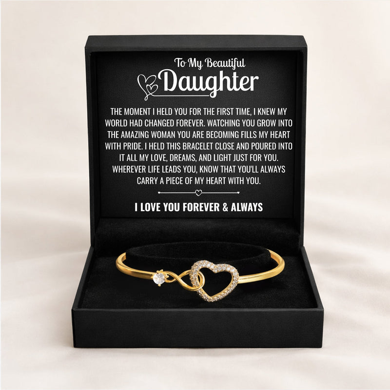 To My Daughter - Forever Linked - Bracelet