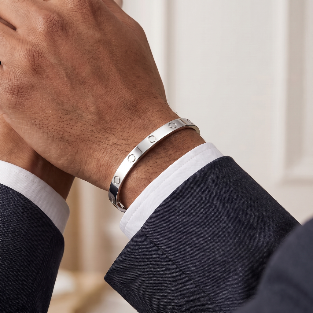 Serment Bracelet – White Gold