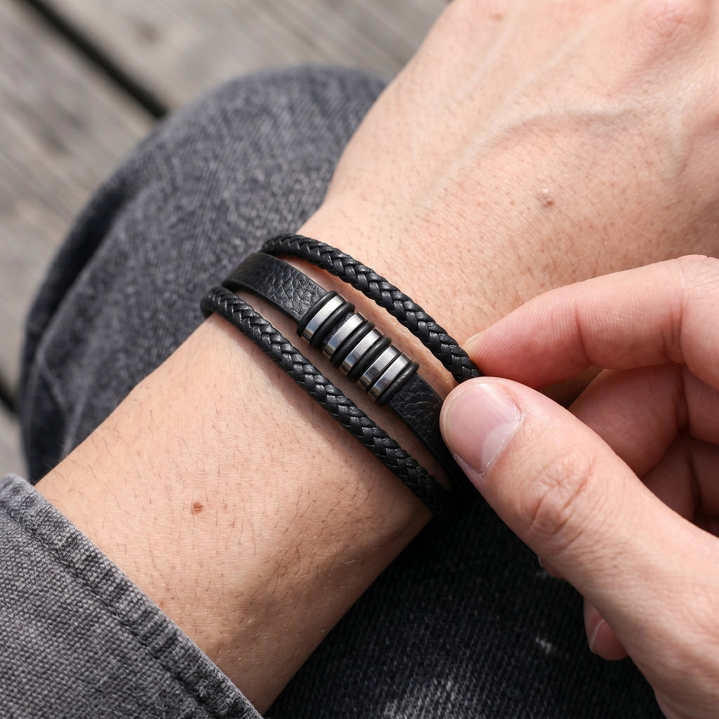 To My Son - You Are Never Walking Alone Bracelet