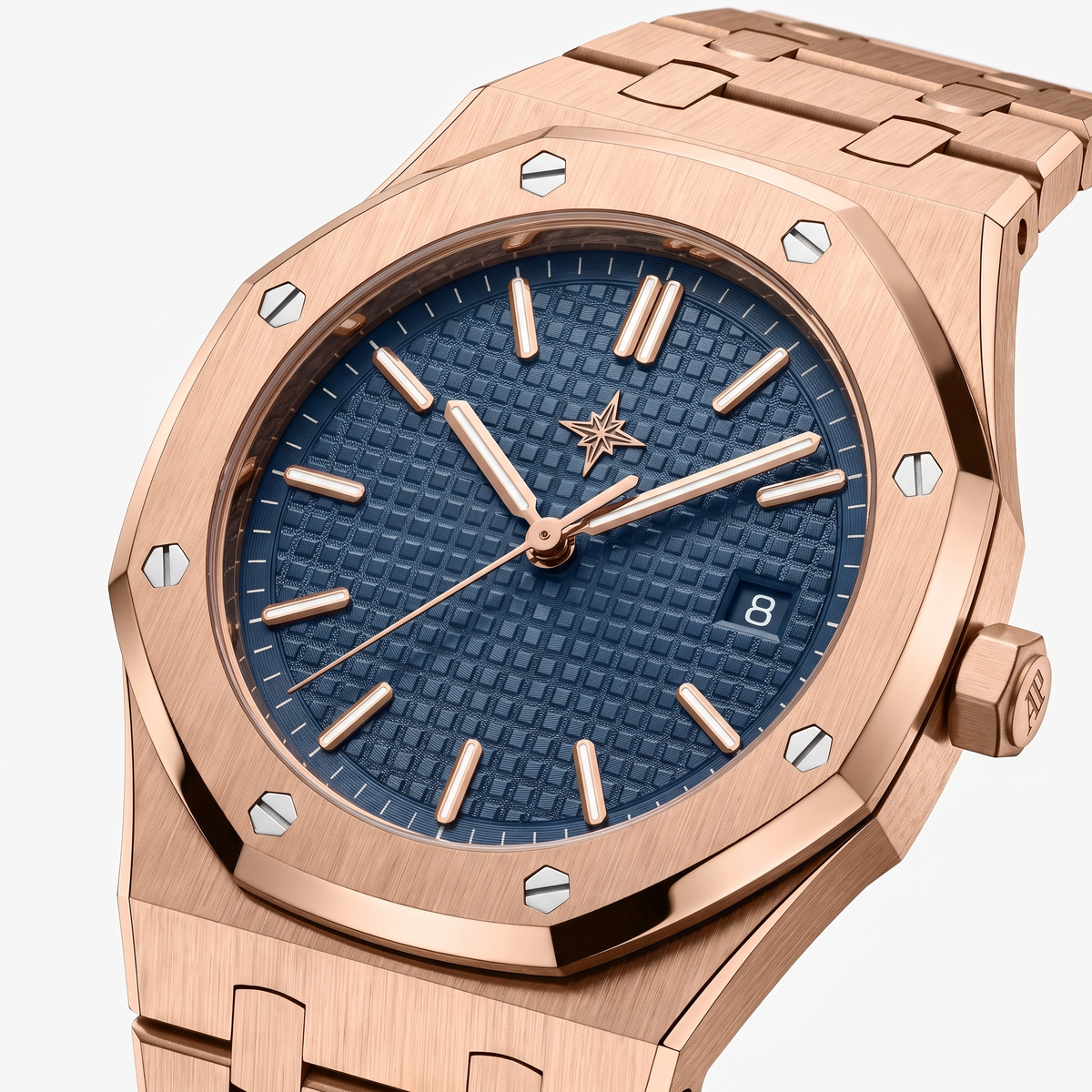 Vauban 41mm Integrated – Rose Azure