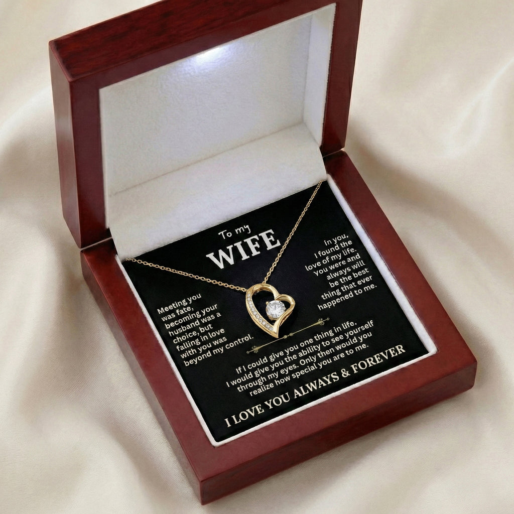 'To My Wife' The Love of My Life Necklace